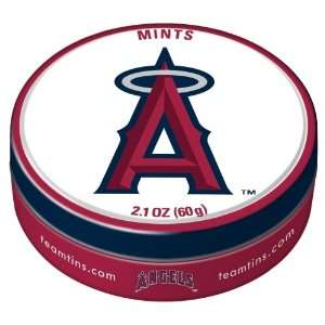 Team Mints, Anaheim Angels, 2.1 Ounce Tins (Pack of 10):  