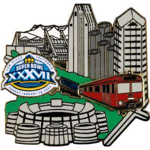   Diego City Silhouette, NFL SB 37 Commemorative Pin: Sports & Outdoors