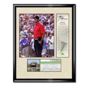  Tiger Woods Major Moments 2006 PGA 17x19 Framed: Sports 