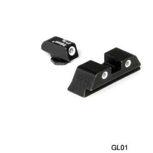  Trijicon Glock 3 Dot Green Front & Green Rear Night Sight for Glock 