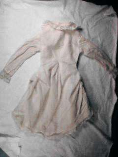 Antique French Fashion Doll Cotton Basque or Jacket  