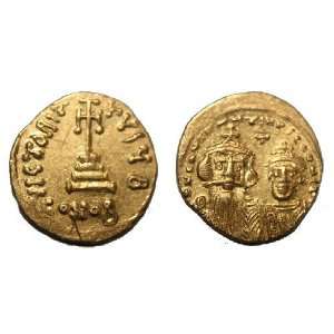  Byzantine Empire Constans II 641 668 AD. Gold Soldius 