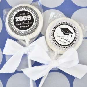  Hats off to You Personalized Graduation Lollipop Favors 