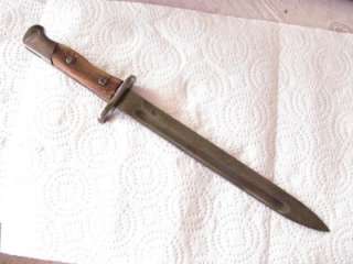 Scarce Siamese M 1896 Mauser Bayonette bayonet  