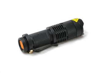 Adjustable Focus Zoom Mini CREE LED Flashlight Torch Light Lamp 7W 