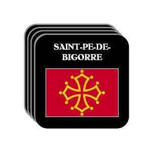 Midi Pyrenees   SAINT PE DE BIGORRE Set of 4 Mini Mousepad Coasters