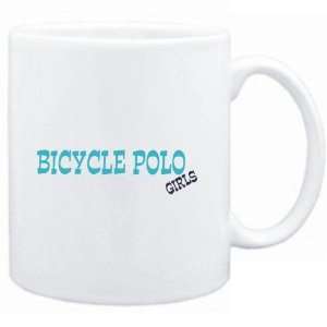  Mug White  Bicycle Polo GIRLS  Sports