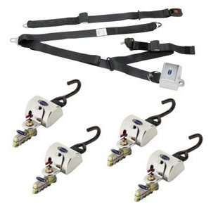  QRT MAX L Track Retractor Kit with Retractable Belts 