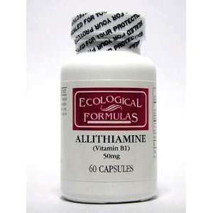  Ecological Formulas   Allithiamine 50 mg 60 caps: Health 