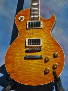 2009 GIBSON HISTORIC 1959 LES PAUL R9 QUILT FLAME TOP WICKED  MINT 