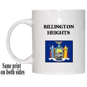  US State Flag   BILLINGTON HEIGHTS, New York (NY) Mug 