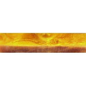   Gold Inlace Acrylester Pen Blank 3/4 x 5 Blanks 