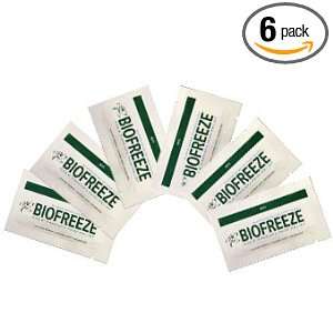  Biofreeze 5 gram Travel Sample Packets (6) Health 