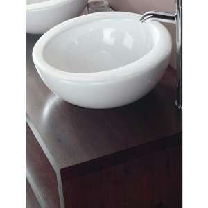    Nava Panticosa Bol Ceramic Bathroom Sink in White