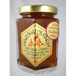 Marshalls Farm Wild Blackberry Honey Grocery & Gourmet Food