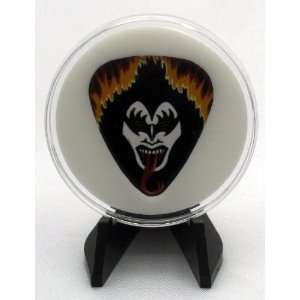  KISS Gene Simmons Rock & Roll Over Guitar Pick With MADE 