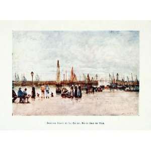   Le Palais Belle Isle en Mer France Arthur Bell   Original Color Print
