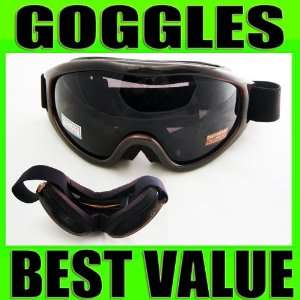 Ski Snowboard Snow Glasses Sun Goggles Sport Lens Anti Fog Red Black 