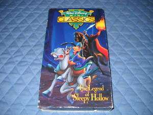 The Legend of Sleepy Hollow (VHS, 1993) 717951034038  