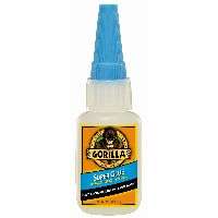 Gorilla/15 g. Impact Tough formula super glue