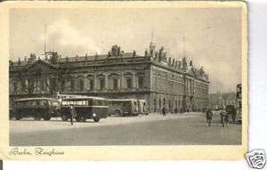 Berlin Germany Zeughaus vintage view postcard  