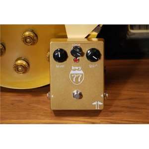  Heavy Electronics HWY77 Overdrive Pedal (Gold) Musical 