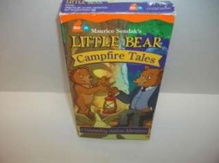 Little Bear   Campfire Tales   VHS kids Cartoon video cassette tape 