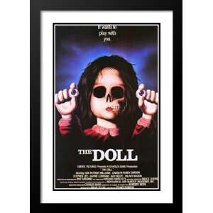 The Doll 20x26 Framed and Double Matted Movie Poster   Style A   1986
