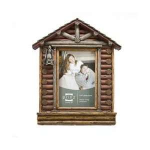  Red LAKEVIEW rustic log cabin frame