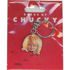  Bride of Chucky Metal Keychain   Tiffany Head: Toys 