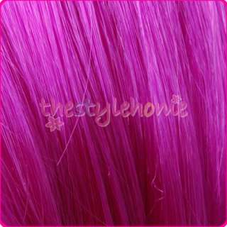 Fashion Purple Short Bob Costume Party Cosplay Hair Wig  