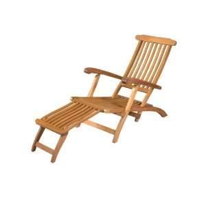  Tensen PS02C 6 Balau Wood Marine Deck Chair: Patio, Lawn 