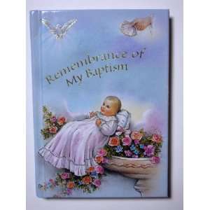    Remembrance of My Baptism Baby Missal Book Bible Dove Baby