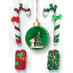  CHRISTMAS COLLECTABLES 9 Piece Christmas Ornament Set 