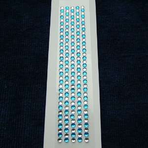   Bling Jewelry Cell Phone Sticker Edge Seal, Diamond Blue Electronics
