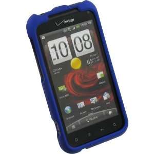    HTC Droid Incredible 2 Soft Touch Snap On Case (Blue) Electronics