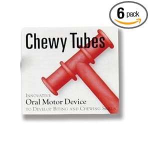  CHEWY TUBE BLUE   LARGE, 6 PACK: Health & Personal Care