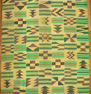 Kente Cloth Ghana Woven GIFT OF STATE Museum Quality  