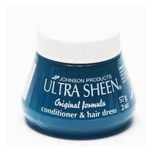   : Ultra Sheen Original Dark Blue Hair Gel 2.25 Oz (Pack of 6): Beauty