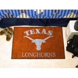  Texas UT Longhorns Starter Rug/Carpet Welcome/Door Mat 