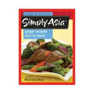 Simply Asia 42257 Ginger Teriyaki Stir Fry Sauce:  Grocery 