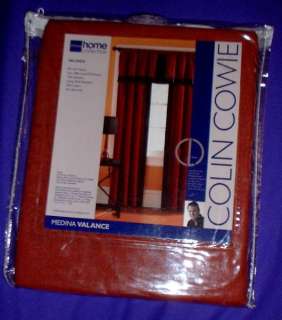 JCP Medina Valance Colin Cowie Black Rust Brown NIP  