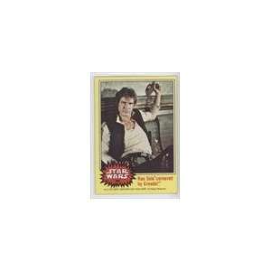   (Trading Card) #162   Han Solo cornered by Greedo 