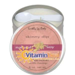   Massage Candle, Skin Care Body Oil, Skinny Dip, From Earthly Body