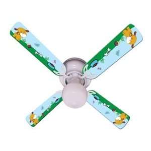  Playful Puppy 42 Ceiling Fan: Home & Kitchen