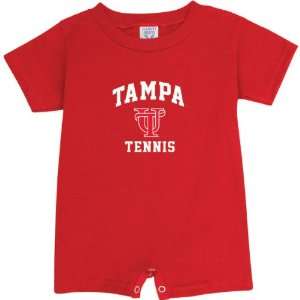  Tampa Spartans Red Tennis Arch Baby Romper: Sports 