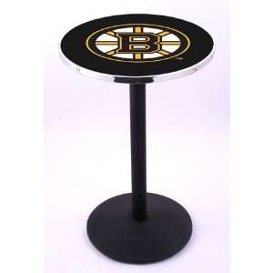  Boston Bruins Pub Table w/ Round Base: Everything Else