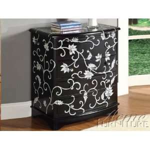  Acme 90022 Judson Bombay Chest, Black: Home & Kitchen