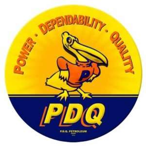  PDQ Duck Vintage Metal Sign Petroleum Oil: Home & Kitchen