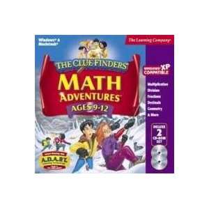   cluefinders math adventures ages 9 12 computer software Toys & Games